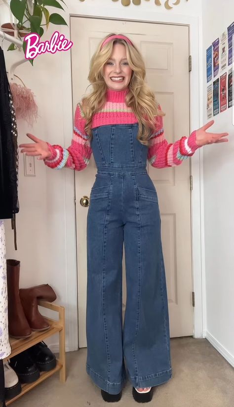 Cute Overall Outfits, 80s Inspired Outfits, 70s Inspired Outfits, Tv Clothes, Funky Fashion, Swaggy Outfits, Disney Films, Cute Outfit, Really Cute Outfits