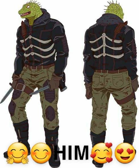 dorohedoro,kaiman Dorohedoro Cosplay, Dorohedoro Kaiman, N Cosplay, Designing Characters, The Stanley Parable, Lizard Man, Stanley Parable, Dry Sense Of Humor, The Lizard