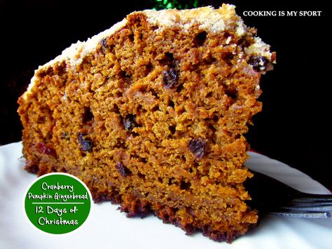 Cranberry Pumpkin Gingerbread Cranberry Gingerbread, Cranberry Pumpkin, Pumpkin Gingerbread, Cranberry Cake, Springerle Cookies, Pumpkin Cranberry, Caramel Crunch, Gingerbread Recipe, Gingerbread Cake