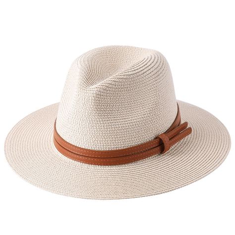 Straw hat outfit