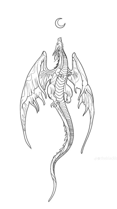 Dragon Tattoo Outline Stencils, Dragon Outline Tattoo, Dragon Stencils, Dragon Line Drawing, Dragon Tattoo Outline, Dragon In Flight, Dragon Tattoo Stencil, Leg Tats, Dragon Skeleton