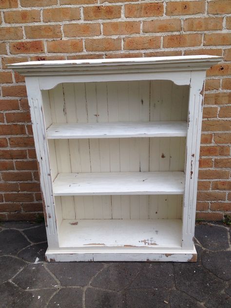 Rustic White Bookshelf, Small Rustic Bookshelf, Diy Rustic Bookcase, Diy Farmhouse Bookshelf, Barnwood Bookshelf, Distressed Bookshelf, Beach Bookshelf, Cottage Bookshelf, Country Bookshelf