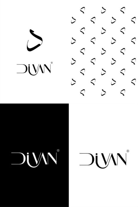 Divan clothing brand always tries to see beyond the Dubai trends to seek out styles that will stand up to years of wear.

Inspired by the forms of Arabic letters, we came up with a very minimal but strong and contemporary brand identity. Arabic Clothing Brand Name Ideas, Business Vibes, Arabic Logos, Arabic Logo, Employee Uniform, Arabic Clothing, Arabic Letters, Clothing Brand Logos, Brand Guide