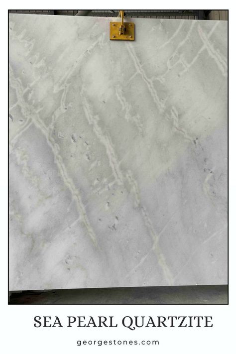 Here is Sea Pearl Quartzite Sea Pearl Quartzite Countertops, Sea Pearl Quartzite, Pool Surrounds, Quartzite Countertops, Sea Wave, Backsplash Ideas, Sea Pearl, Sea Pearls, Wave Pattern