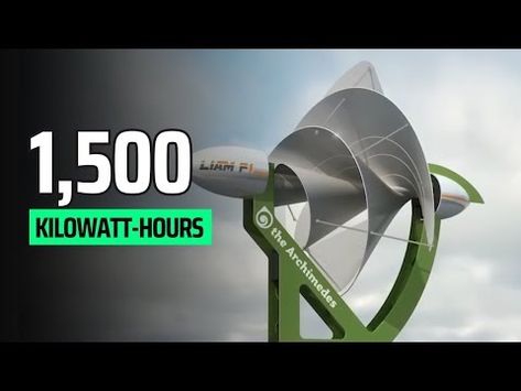 (196) The Game-Changing Wind Innovation You Need to See The Archimedes LIAM F1 Small Wind Turbine - YouTube Homemade Wind Turbine, Diy Renewable Energy, Diy Solar Power System, Diy Wind Turbine, Vertical Wind Turbine, Small Wind Turbine, Dutch Heritage, Wind Mill, Wind Turbine Generator