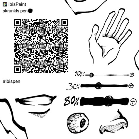 How To Make Lineart Interesting, 90s Anime Brush Ibis Paint, Afro Brush Ibis Paint Qr Code, Holding Things Reference, Sketch Pen Ibis Paint Qr Code, Ibs Paint Brushes Line Art, Ibxpaint Brush, Pixel Brush Ibis Paint, Pinceles Ibis Paint