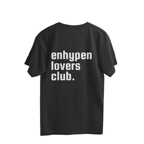 Enhypen Merch, Kpop Tshirt, Ootd Inspo, Club T Shirt, Gender Neutral, Ootd, India, T Shirts, T Shirt