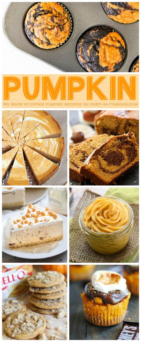 50 Show Stopping Pumpkin Recipes on chef-in-training.com …SO many great and yummy pumpkin recipes to choose from for fall! Recipes For Pumpkin, Best Pumpkin Recipes, Pumpkin Buttercream, Puree Recipes, Pumpkin Puree Recipes, Pumpkin Bread Easy, Pumpkin Recipes Healthy, Recipe Pumpkin, Pumpkin Ice Cream