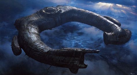 Prometheus Movie, Alien Ship, Alien Spaceship, Arte Alien, Aliens Movie, Sci Fi Ships, Alien Vs Predator, Ridley Scott, Alien Vs