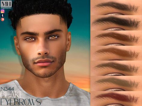 Sims 4 Cc Brows, Makeup Cc, Play Sims 4, Guys Eyebrows, Sims 4 Cc Makeup, Sims 4 Body Mods, Sims 4 Cc Skin, Play Sims, Sims4 Clothes