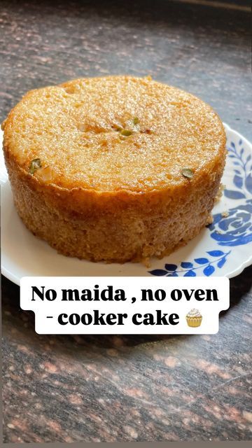 Maida Recipes, No Oven Cake, Cooker Cake, Oven Recipe, Recipe Cake, Oven Cooker, Egg Cooker, Sweet Snacks Recipes, Easy Cake Recipes