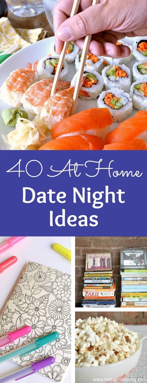 Dates On A Budget, Date Night Ideas At Home Romantic, At Home Date Night Ideas, Diy Projects For Couples, Home Date Night Ideas, At Home Date Night, Home Date Night, Creative Date Night Ideas, Valentines Date Ideas