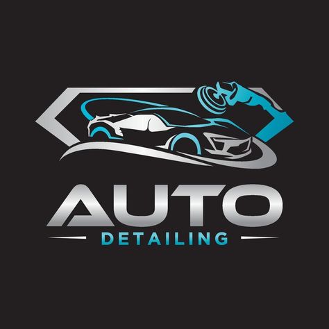 Car auto detailing servis logo design Illustration template Car Detailing Logo Design, Car Detailing Logo, Car Wash Business, Logo Design Illustration, Automotive Logo Design, Free Logo Templates, Car Dent, Illustration Template, Boho Painting