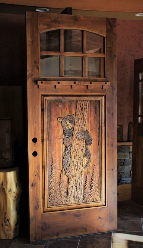 Carved Wood Front Doors | Great River Door Co