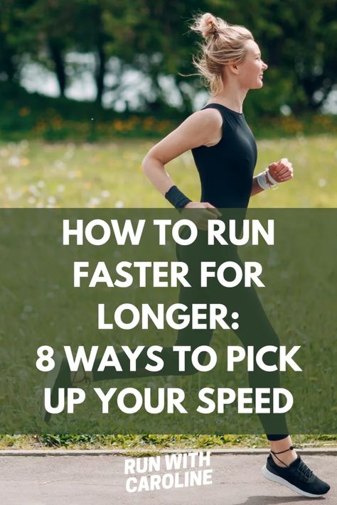 How to run faster for longer: 8 ways to pick up your speed 1 Running Speed Training, How To Run Faster And Longer Tips, Speed Running Workouts, How To Run Faster And Longer, Get Faster At Running, How To Sprint Faster, Honey Buzzard, Marathon Plan, Track Workouts