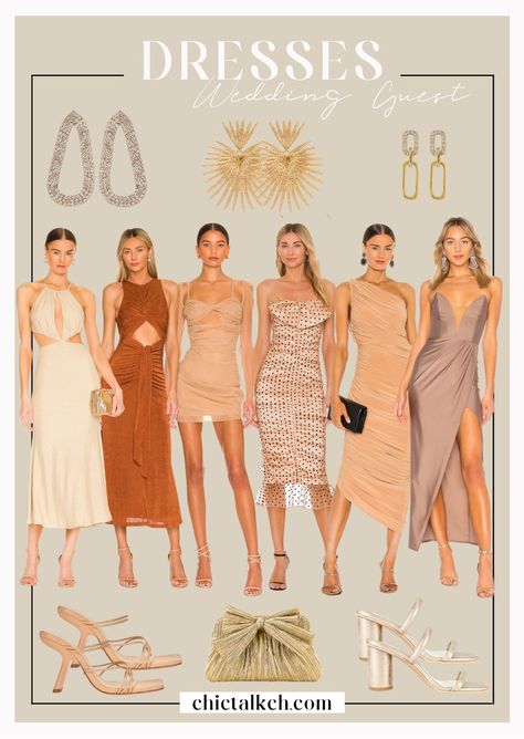 Neutral Wedding Dress Code, Neutral Tone Outfits, Neutral Dresses, Wedding Wardrobe, Neutral Wedding Guest Dresses, Dress Code Wedding, Street Style Fall Outfits, Outfit Wedding Guest, What To Wear Today