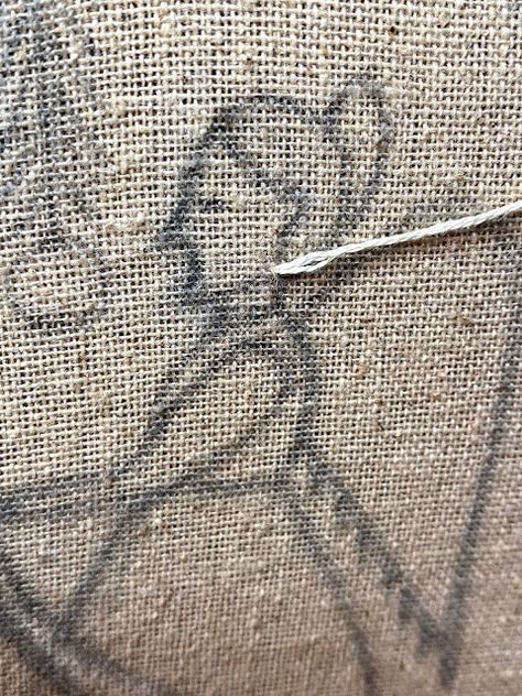 Notforgotten Farm : ~ Angel Embroidery Tutorial/Pictorial ~ Not Forgotten Farm, Wool Stitching, Angel Embroidery, Notforgotten Farm, Folk Art Embroidery, Primitive Stitchery, Sharp Pencils, Embroidery Tutorial, Art Embroidery