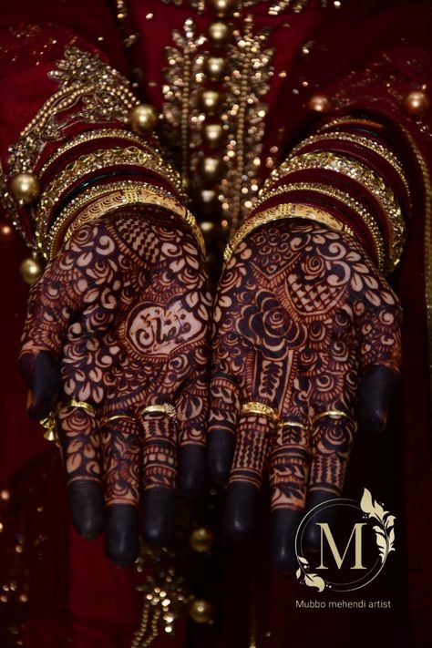 Muslim Bridal Mehndi Designs, Name Mehndi Design, Simple Arabic Mehndi, Simple Arabic Mehndi Designs, Rose Mehndi Designs, Simple Mehndi Designs Fingers, Modern Mehndi Designs, Engagement Mehndi Designs, Stylish Mehndi Designs