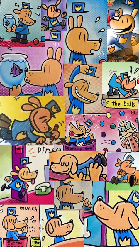 More dog man #dogman #davpilkey Dav Pilkey Dog Man, Dj Yoda, Dog Man Book, Dav Pilkey, Little Big Planet, Dog Man, Favorite Childhood Books, Book Wallpaper, G Man