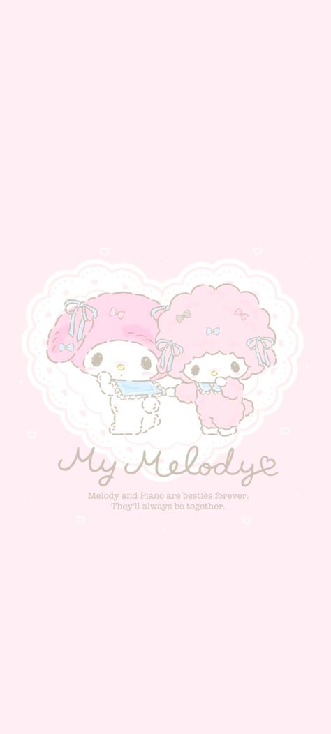 My Sweet Piano Poster, My Melody Sanrio Wallpapers, Piano Sanrio Wallpaper, Wallpaper Iphone My Melody, Pink Wallpaper Sanrio, Sanrio Live Wallpaper, Sanrio Iphone Theme, My Melody Ipad Wallpaper, Sanrio Pink Wallpaper