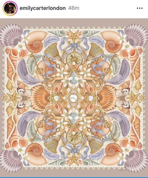 Koi Design, Layout Reference, Dreamy Clothes, Denim Background, 60’s Fashion, Silk Scarf Design, Luxury Silk Scarves, Luxury Scarves, Digital Borders Design