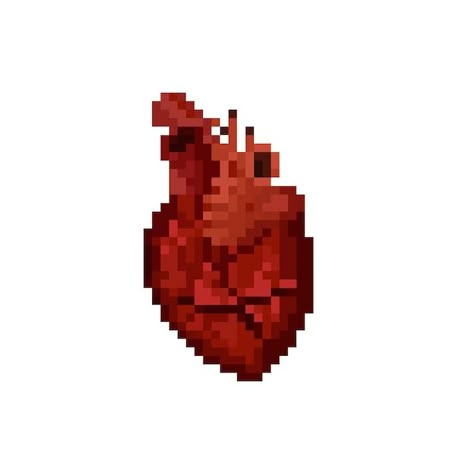 Pixel Icons, Pixel Png, Piskel Art, Pixel Heart, Arte 8 Bits, Cool Pixel Art, Pix Art, Red Icons:), Pixel Art Design