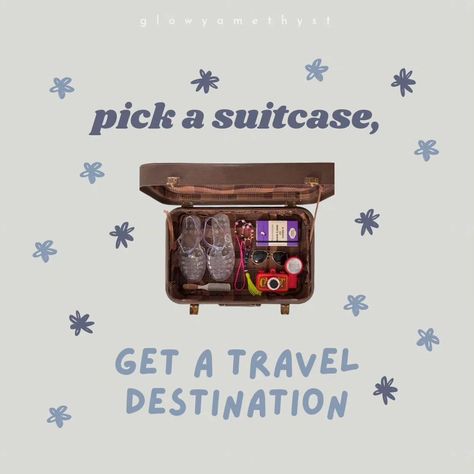 🧳 pick a suitcase 🌴 • which place did you get? 🌟 should i make more of these? 💌 • [featuring gifted jewelry from @ottomanhands ] • fc: 100k date: june 28th • tags: #glowyamethyst #moodboard #moodboards #spring #summeroutfits #summercloset #fashiontrends #summerclothes Aesthetic Clothes, Mood Board, Summer Outfits, Amethyst, Tags, Quick Saves, Clothes, Instagram