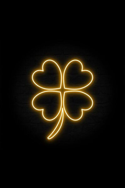 Good Luck Wallpaper Symbols, Lucky Clover Wallpaper, Good Luck Wallpaper, Lucky Aesthetic, Clover Logo, Saint Patricks Day Art, Good Luck Clover, Lucky Flower, Lucky Sign