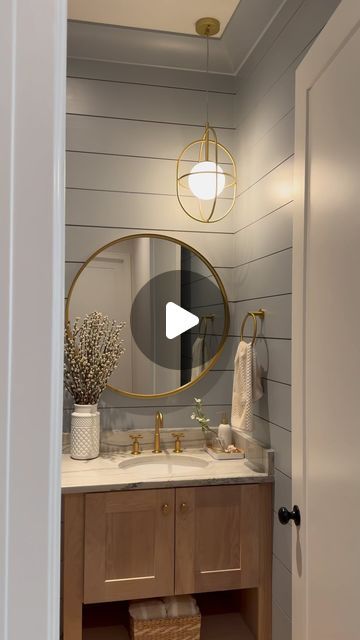 Paint For Half Bathroom, Small Bathroom Wall Colors Paint Behr, Bright Powder Room, Best Paint Color For Small Bathroom With No Natural Light, Small Bathroom Paint Colors 2024, Small Guest Bathroom Ideas, Small Master Half Bathroom Ideas, Small Bathroom Colors, Half Bathroom