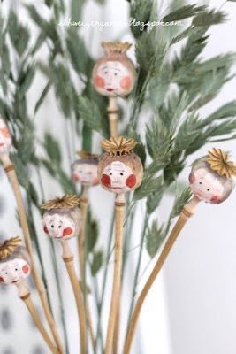 Poppy Pods Art, Poppy Seed Pods Crafts, Dried Poppy Heads, Dried Poppies, Dried Poppy, Poppy Heads, Poppy Seed Pods, Poppy Craft, Poppy Pods