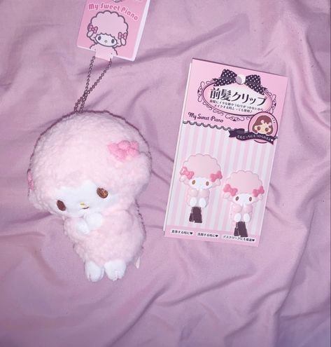 My Sweet Piano Keychain, My Sweet Piano Merch, My Sweet Piano Aesthetic, Sanrio Piano, My Melody Characters, My Sanrio, Hello Kitty Games, My Sweet Piano, Coconut Dream