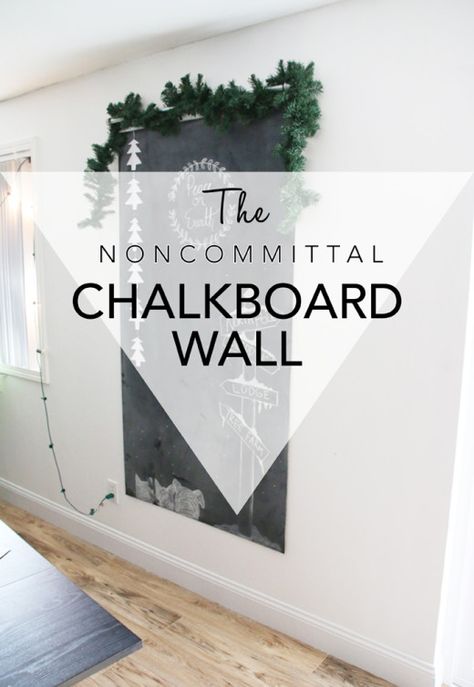 The Noncommittal Chalkboard Wall (contact paper alternative) Stairway Inspiration, Diy College Apartment Decor, Apartment Decorating College, Artsy Apartment, Creative Office Furniture, Chalkboard Contact Paper, Contact Paper Wall, College Apartment Diy, Apartment Planning