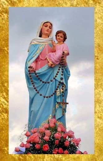 Our Lady of the Rosary of San Nicolas Argentina, pray for us. Esperanza Mia, Marian Apparition, Mother Mary Images, Images Of Mary, Mama Mary, San Nicolas, Jesus And Mary Pictures, Jesus Photo, Jesus Christ Art