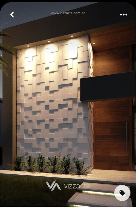 Wall Cladding Texture, 3d Stone Wall, Decorative Stone Wall, Wall Cladding Designs, Cladding Texture, House Front Wall Design, Exterior Wall Panels, Modern Wall Paneling, Front Wall Design