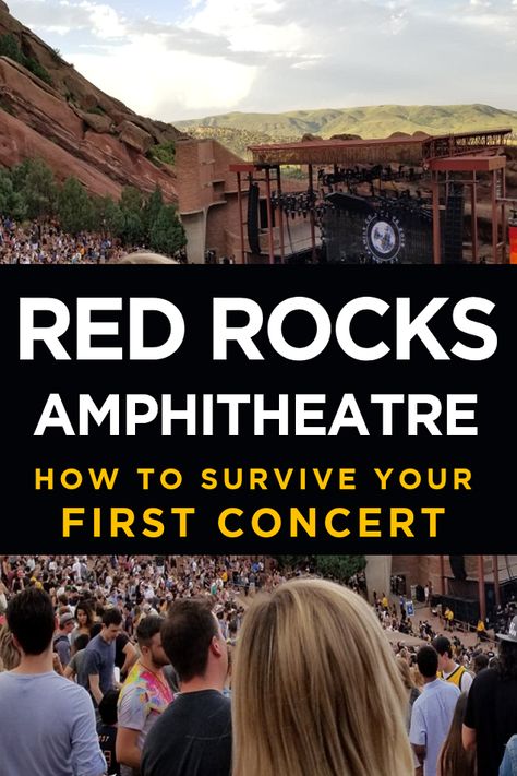 Red Rocks Colorado, Concert Outfit Rock, Rock Concerts, Denver Travel, Red Rock Amphitheatre, Colorado Summer, Festival Music, Colorado Adventures, Kind People