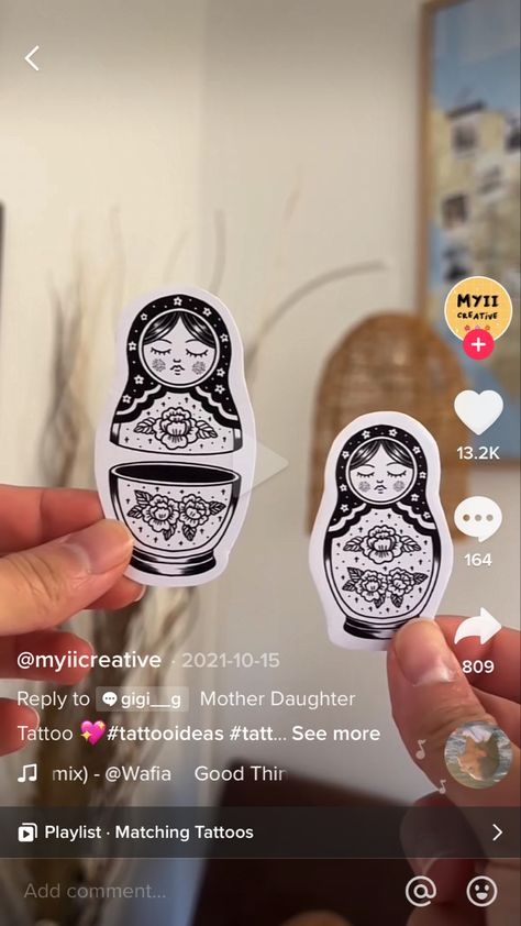 Matryoshka Tattoo Traditional, Mother Daughter Tattoos Traditional, Babushka Dolls Tattoo, Nesting Dolls Tattoo, Welsh Lady Tattoo, Nesting Doll Tattoo Traditional, Russian Nesting Doll Tattoo Traditional, Matroyska Doll Tattoo, Russian Doll Tattoo Traditional