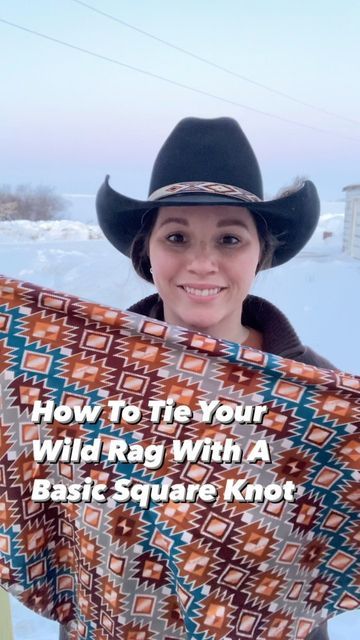 How To Make A Wild Rag, How To Style A Wild Rag, How To Tie A Western Scarf, Wild Rag Knots, Wild Rag Ties, Wild Rag Display, How To Tie A Wild Rag Scarf, How To Tie A Wild Rag, Western Scarf