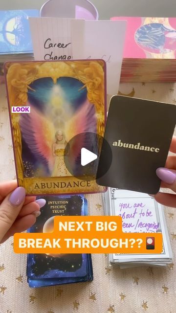 Therapy Through Cards 🎴 on Instagram: "✨Link in bio to book a reading✨
What is your next big breakthrough??🎴 Lets collect your magical moments in a tarot oracle reading 🔮💜
.
.
#tarot #tarotreading #career #lovereading #spirit #psychic #psychicreading #spirituality #oracle #messagesfromtheuniverse #tarotcards #divination #tarotcards #pickacard #spiritguides #intuition #guidance #spiritualawakening #angels #therapy" Psychic Predictions, Medium Readings, Reading Tarot, Oracle Card Reading, Oracle Reading, Instagram Link, Spiritual Messages, Magical Moments, Psychic Readings