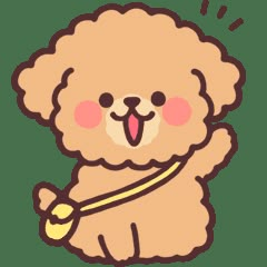 fluffy dog which is healed Poodle Drawing, Cute Dog Drawing, 강아지 그림, Easy Doodle Art, Cute Kawaii Drawings, Kawaii Doodles, Cute Easy Drawings, Toy Poodle, Line Store