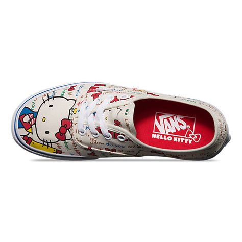 Hello Kitty Authentic | Shop Vans x Hello Kitty at Vans Hello Kitty Vans, Dear Husband, 36th Birthday, Vans Original, Girls Shoes Kids, Vans Shop, 40th Anniversary, Womens Vans, Bold Fashion