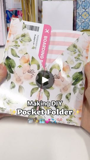 17K views · 926 reactions | Making DIY Pocket Folder 📂✨🥳 An easy way to make laminated pocket folders. After laminating, cut off the top part so you can create an open pocket. Then slice through the middle front piece. Then also cut the edges. You can also add an elastic for closure 🙈💕 | Planify Pro - Planner Design Program | Engelwood · Crystal Dolphin Pocket Folder Diy, Folder Diy, Diy Pocket, Pocket Folders, Pocket Folder, Planner Design, Design Program, Cut Off, The Middle