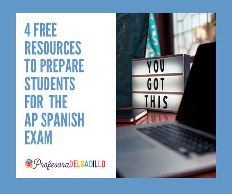 We have just found out, not too long ago, that the AP Spanish Language and Culture test will be entirely focusing on speaking. It will consist of a simulated conversation and a cultural comparison to be exact and it will only cover units 1 – 4. If you are anything like me, you probably have … Ap Spanish Language And Culture, Conversation Prompts, Ap French, Ap Spanish Language, Ap Exams, High School Spanish, Semester 2, Spanish Teaching Resources, Ap Spanish