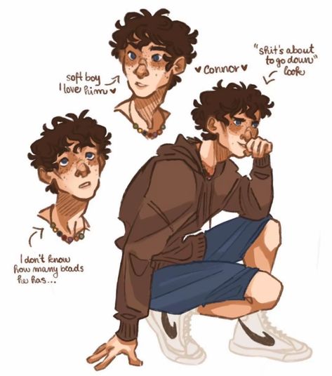 Percy Jackson Stoll Brothers, Conner Stoll Fanart, Percy X Luke Fanart, Connor Stoll Fanart, Stoll Brothers Fanart, Conner Stoll, Stoll Brothers, Connor Stoll, Hermes Cabin