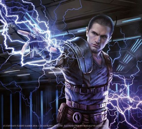 Star Wars: Galen Marek "Starkiller" Force Lightning, Star Killer, Magali Villeneuve, Galen Marek, Force Unleashed, The Force Unleashed, Space Colony, Grey Jedi, Sith Empire