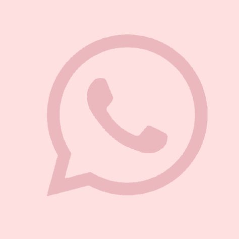 Pink App Icon Whatsapp, Pink Icons For Apps Aesthetic, Insta App Icon, Widget Icon Pink, Whatsapp Widget, Pink Whatsapp, Pink Icons For Apps, Whatsapp App Icon, Baby Pink Wallpaper Iphone