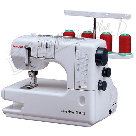 Refurbished Janome 1000CPX Cover Pro Janome Serger, Sewing Studio Ideas, Wringer Washer, Accessories Tutorial, Janome Embroidery, Serger Tips, Coverstitch Machine, Sewing Room Inspiration, Janome Sewing Machine