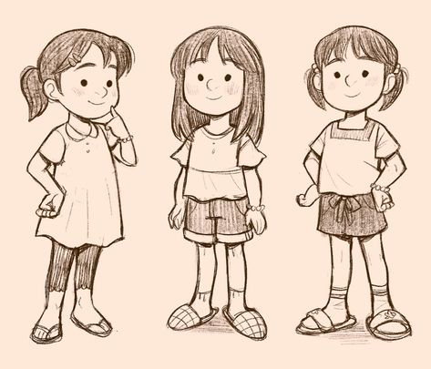 NEW blog post up! ✨ I share early character sketches from BOX OF DREAMS 📦 Available to read on my website! I also gush over some Pokemon card art that I’m very excited about 👀 #characterdesign #kidlitart #boxofdreams #illustration #sketches #aapiheritagemonth #aanhpiheritagemonth Draw Box Ideas, Children’s Book Illustration Simple, How To Draw Children, Toddler Character Design, Kids Book Characters, Child Books Illustration, Cute Illustration Character, Child Character Design, Kid Character Design