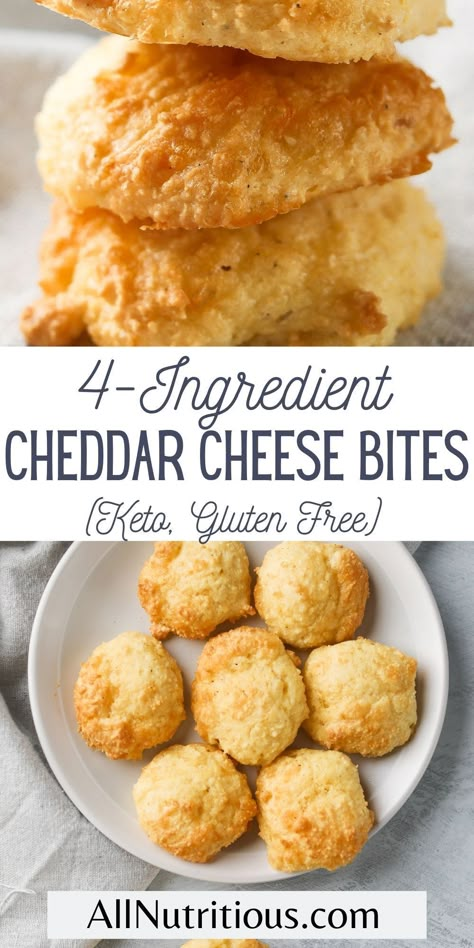 These cheddar cheese bites make a wonderful healthy appetizer or side dish. Try these cheesy bites for a perfect low carb grab and go breakfast or snack! These are easy to make for keto meal prep too! Easy Cheese Bites, Keto Cheese Bites, Easy Low Carb Side Dishes For Dinner, Cheddar Cheese Bites, Keto Savoury Snacks, Keto Cheese Bread Sticks, Keto Cheese Scones, Keto Breakfast Bites, Low Carb Appetizer Recipes