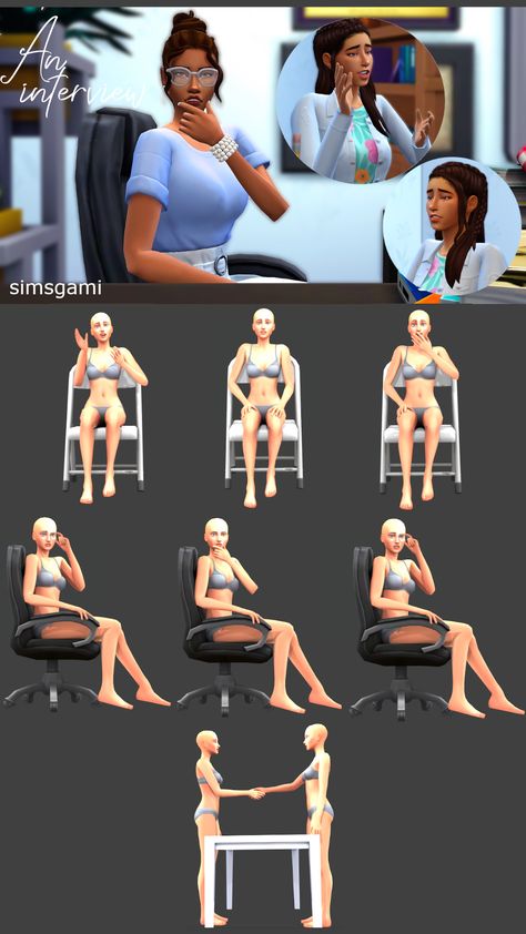 Office Poses, Sims 4 Office, The Sims 4 Pose, Sims4 Poses, Poses The Sims 4, Story Poses, Sims Stories, Poses Sims 4, Ts4 Poses