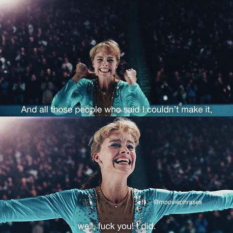 I Tonya Quotes, Hollywood Movie Quotes, I Tonya, Horror Classics, Tonya Harding, Best Movie Lines, Cult Horror, Show Quotes, Movie Lines